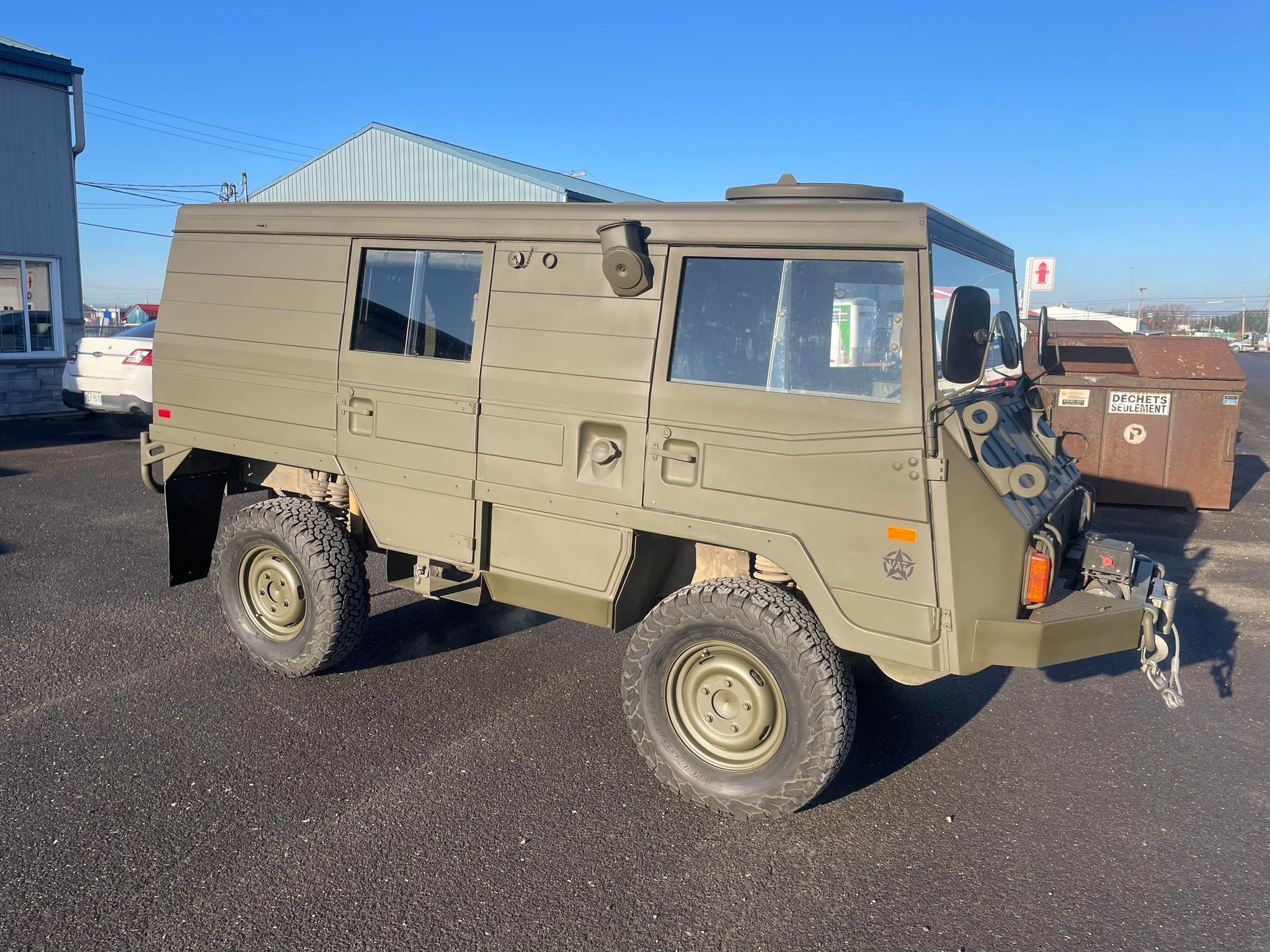 PINZGAUER 710M BODY RESTORATION – Vince Army Truck